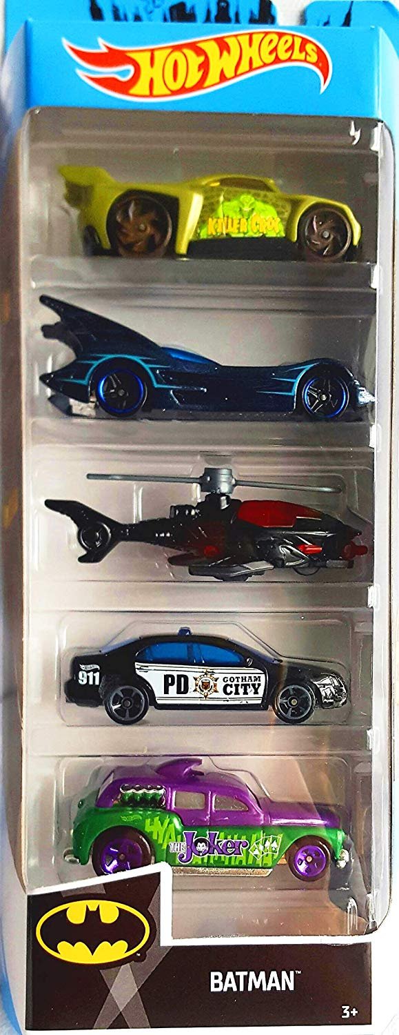 Hot wheels batman 5 cheap pack 2019