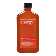 Bath and Body Works Aromatherapy Energy Orange Ginger Hair Conditioner Body Plus Shine 16 Ounce Retired