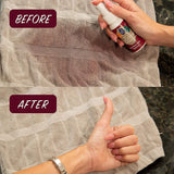 Wine Away Red Wine Stain Remover - Perfect Fabric Upholstery and Carpet Cleaner Spray Solution - Removes Wine Spots - Spray and Wash Laundry to Vanish Stain - Wine Out - 12 and 2 Ounce