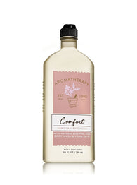 Bath and Body Works Aromatherapy Comfort Vanilla Patchouli Body Wash and Foam Bath 10 ounces