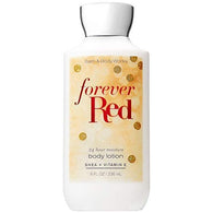 Bath and Body Works FOREVER RED Super Smooth Body Lotion 8 Fluid Ounce (2018 Limited Edition)